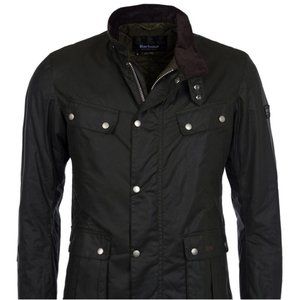 NEW Barbour International Duke Wax Jacket Large